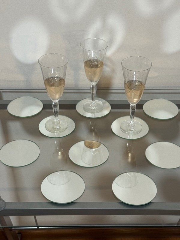 Producto - Posa vasos circulares pack x 12 unidades