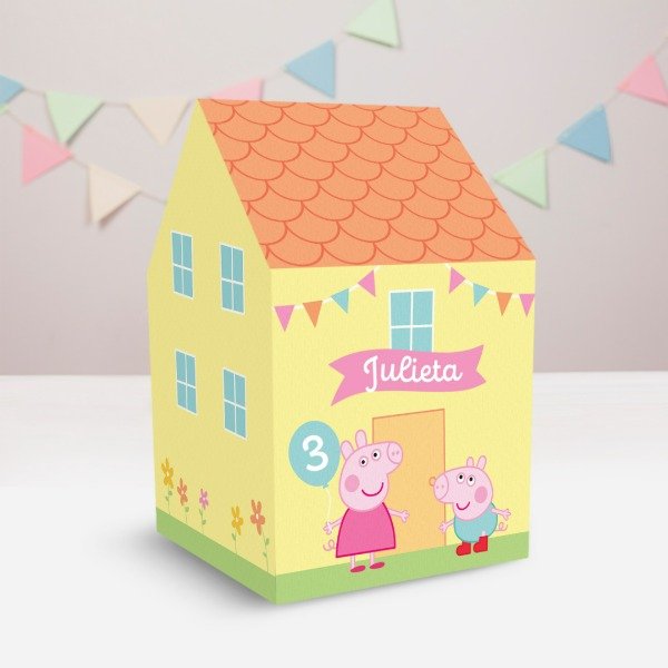 Producto - Caja Casita "Peppa Pig"
