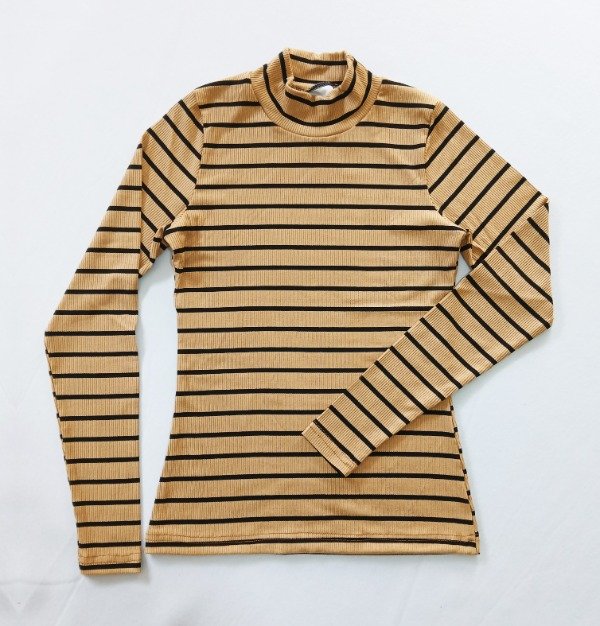 Producto - Polera Rayado Marron
