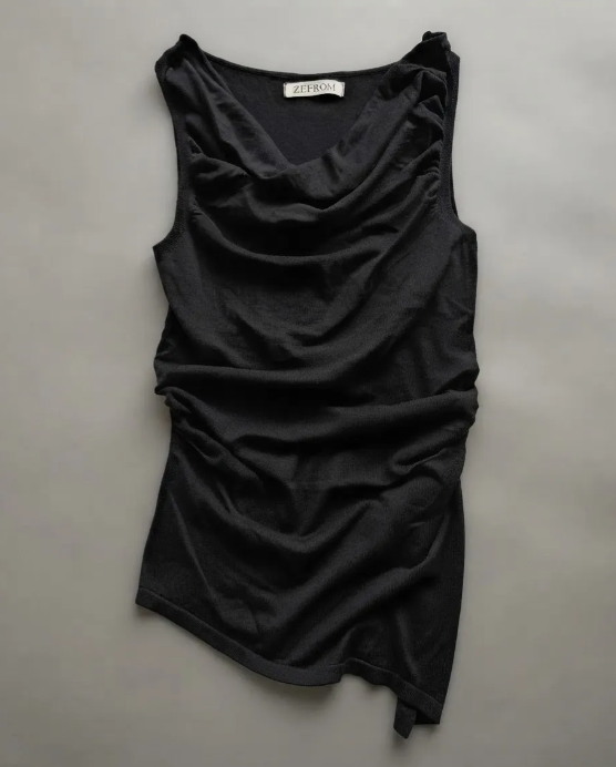 Producto - Musculosa Drapeada irregular - 4