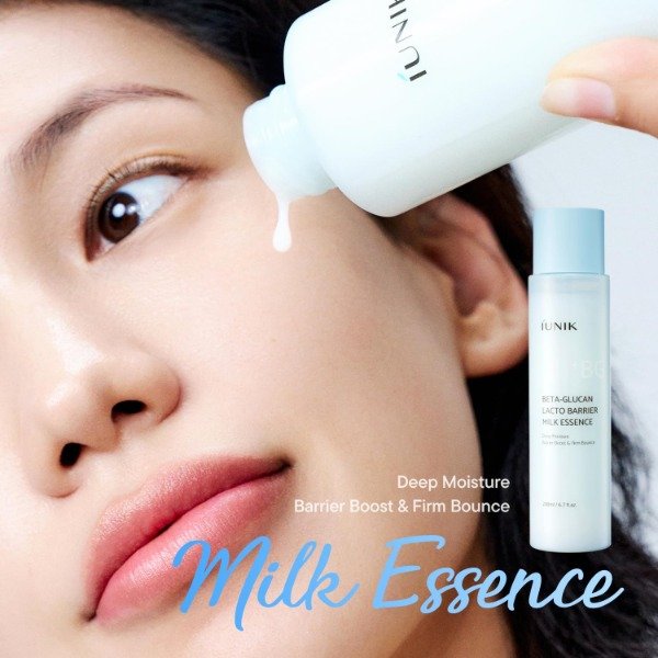 Producto - IUNIK Beta Glucan Lacto Barrier Milk Essence 200ml - 1