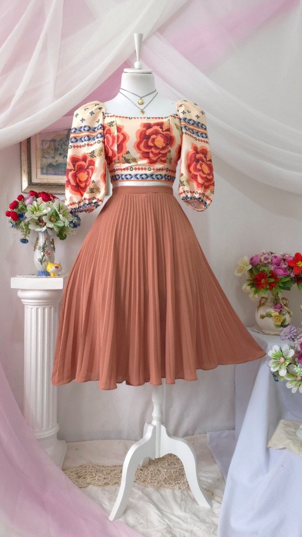 Producto - Falda Misty Marron! IMPORTADA