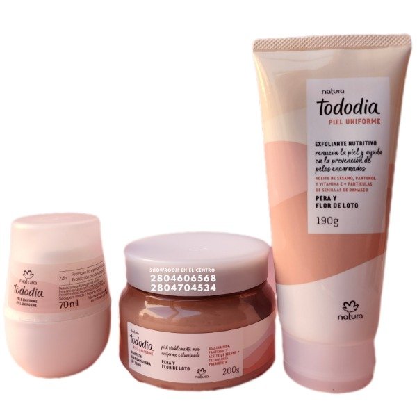 Producto - Bálsamo antiestrias - desodorantes aclarardor - exfoliante