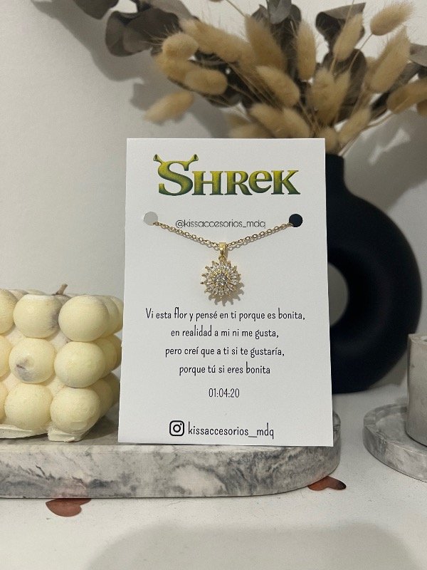 Producto - Collar Shrek giratorio