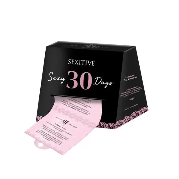 Producto - SEXY 30 DAYS JUEGO DE DESAFÍOS desafíos para hacer durante 30 días Sexitive