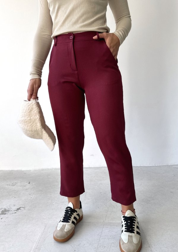 Producto - Pantalón RUBI - Bordo