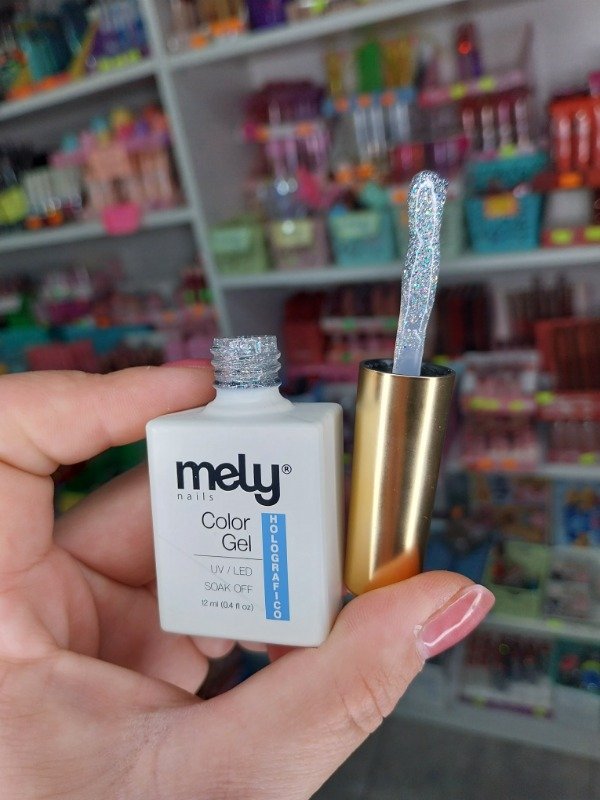 Producto - Esmalte semipermanente holografico Mely