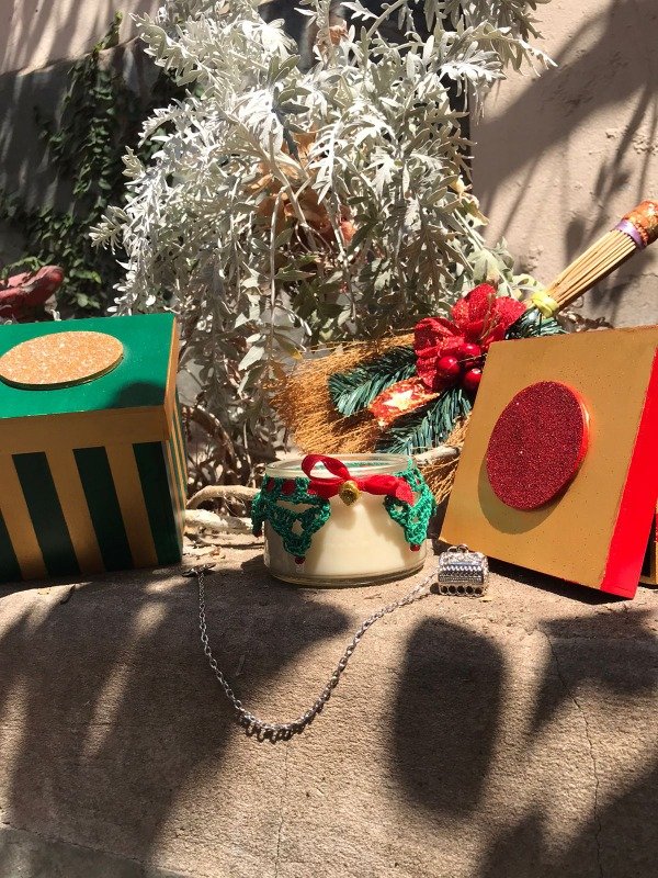 Producto - Vela Pearl Gift Box Navideña by Rós Loch