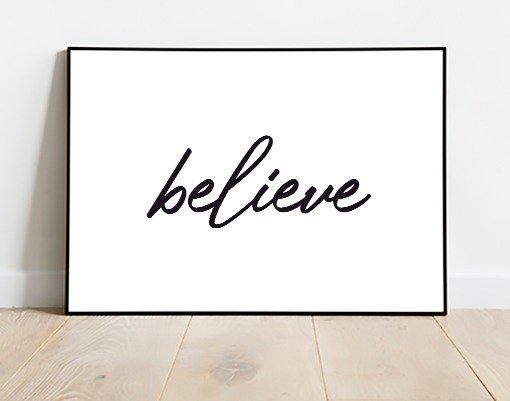 Producto - LAMINA DIGITAL BELIEVE