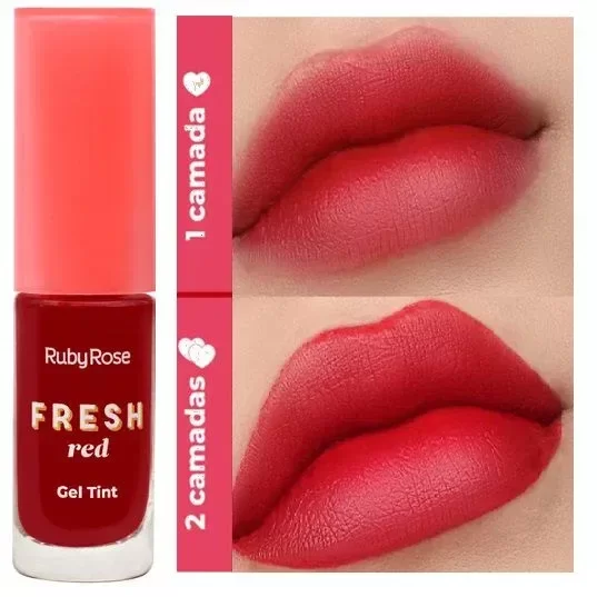 Producto - Gel tint conacido hialuronico + D- oanthenol Fresh red - Ruby Rose