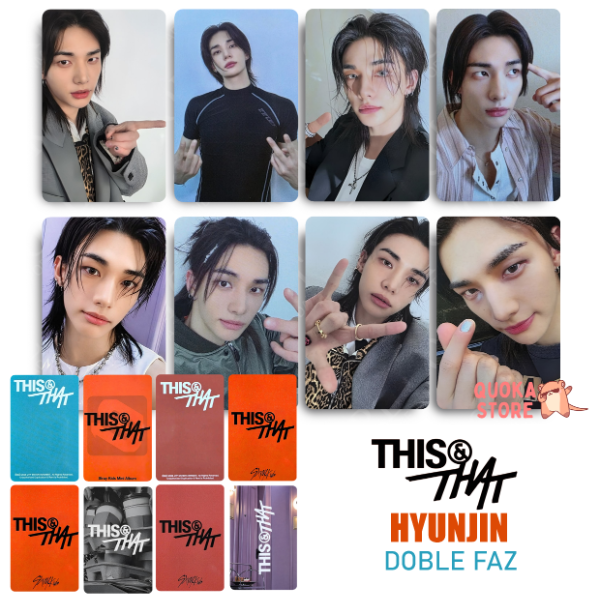 Producto - HYUNJIN - Photocards Doble Faz Stray Kids 'THIS and THAT'