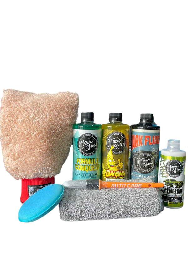 Producto - kit limpieza Toxic Shine completo