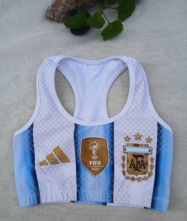 Producto - Top deportivo Argentina personalizado a pedido (demora 3/4 semanas) - 2
