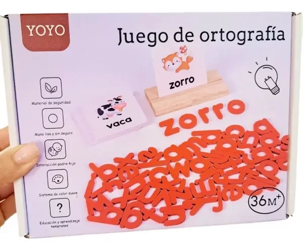 Producto - JUEGO DE ORTOGRAFIA CH