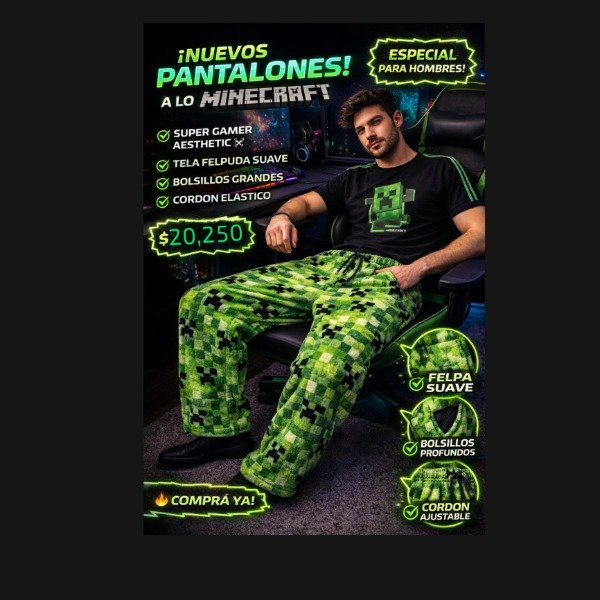 Producto - Pantalón polar unisex CREEPER