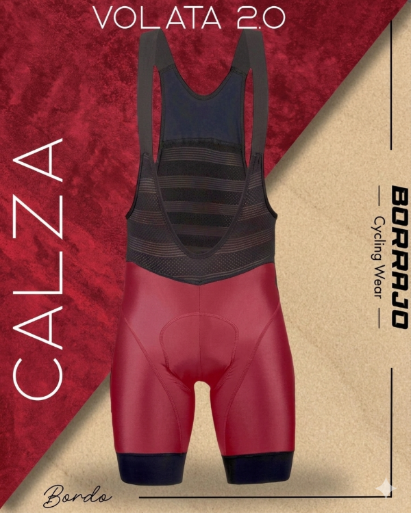 Producto - CALZA BORRAJO VOLATA 2.0 TIRADORES BORDO