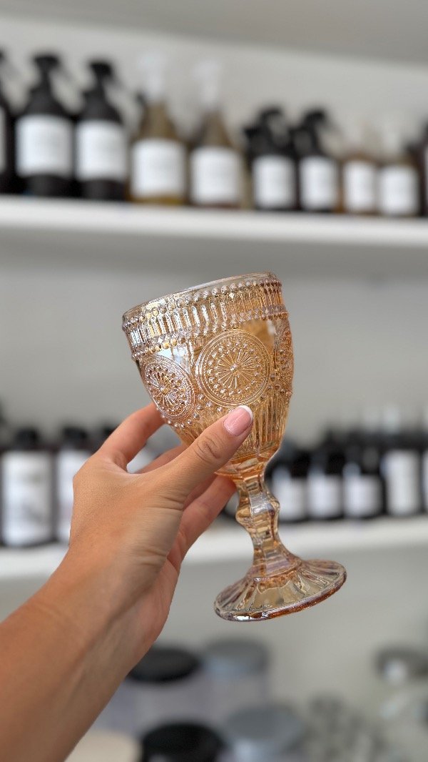 Producto - Daisy Ambar Vidrio