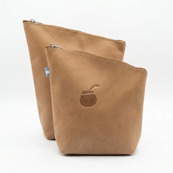 Producto - CHAU LATA EN CUERO YERBERO Y AZUCARERO