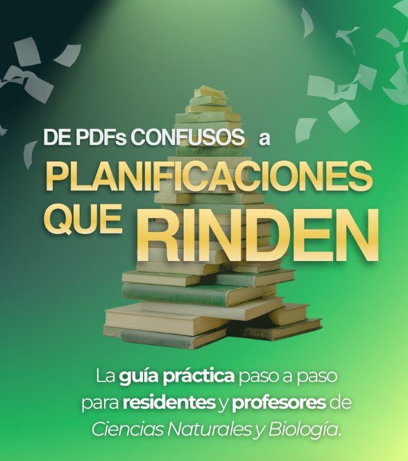 Producto - De pdfs confusos a Planificaciónes didácticas - 0