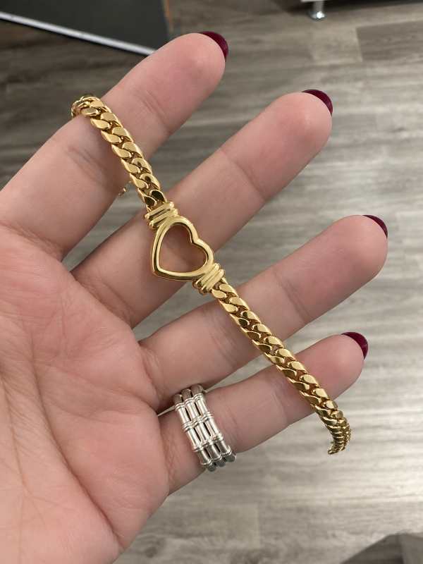 Producto - Pulsera 019 acero dorado