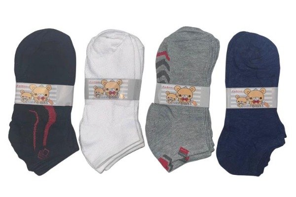 Producto - SOQUETE DE NIÑO ECONOMICO PACK X 12