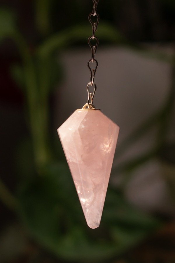 Producto - Péndulo de cuarzo rosa