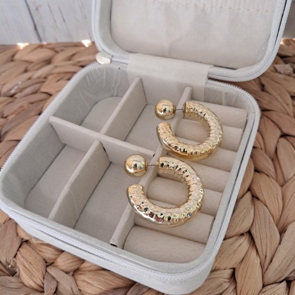 Producto - AROS MEDIA ARGOLLA DORADA