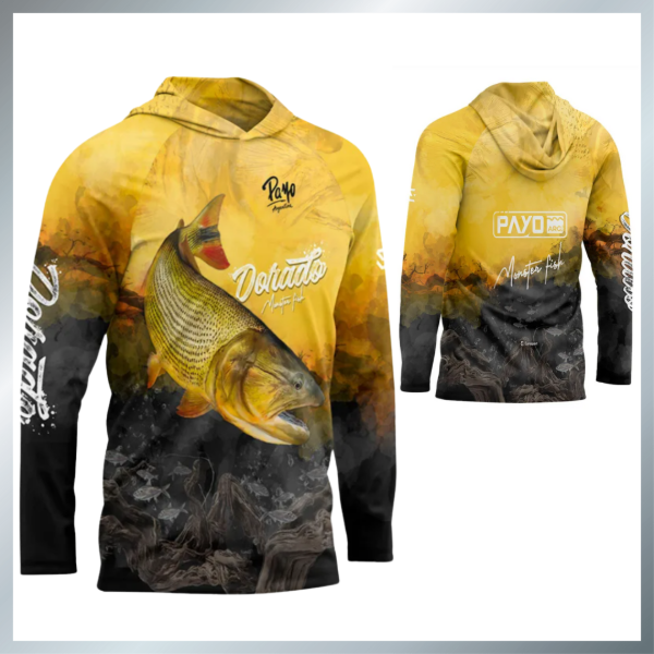 Producto - Remera Payo Dorado Monster Fish