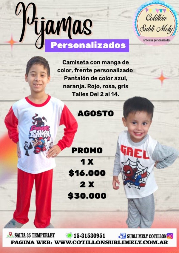 Producto - PROMO PIJAMAS