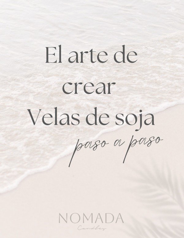 Producto - Curso El arte de crear velas de soja paso a paso