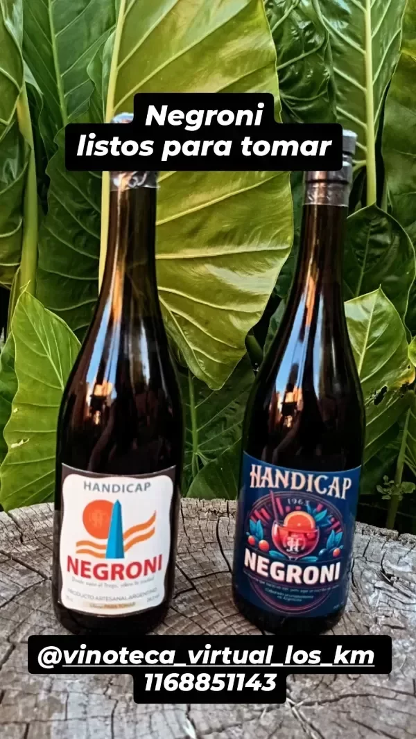 Producto - Negroni de Autor (etiqueta negra)