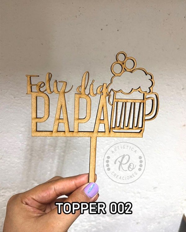 Producto - TOPPER 002- PARA TORTA