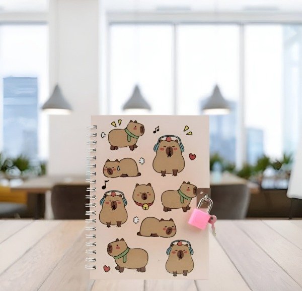 Producto - Diario Capibara CH c/candado