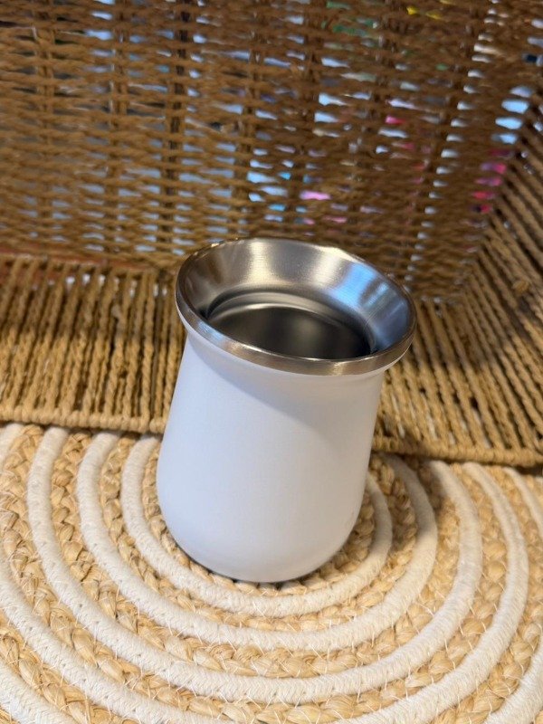 Producto - Mate de acero - Blanco (Efectivo: 18.320)