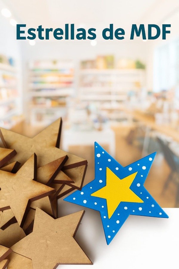 Producto - ESTRELLAS DE MDF 3mm