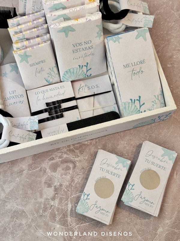 Producto - Kit de Baño - Diseño Jazmin - 1