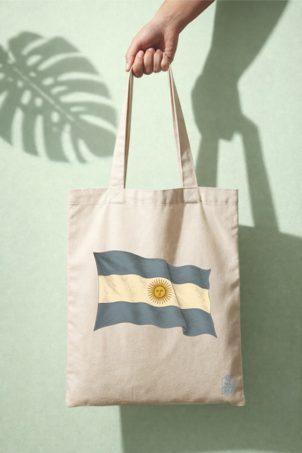 Producto - Bolsa de lienzo Cielo hecho Patria