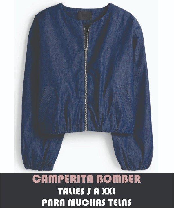 Producto - MOLDES CAMPERITA BOMBER BASICA