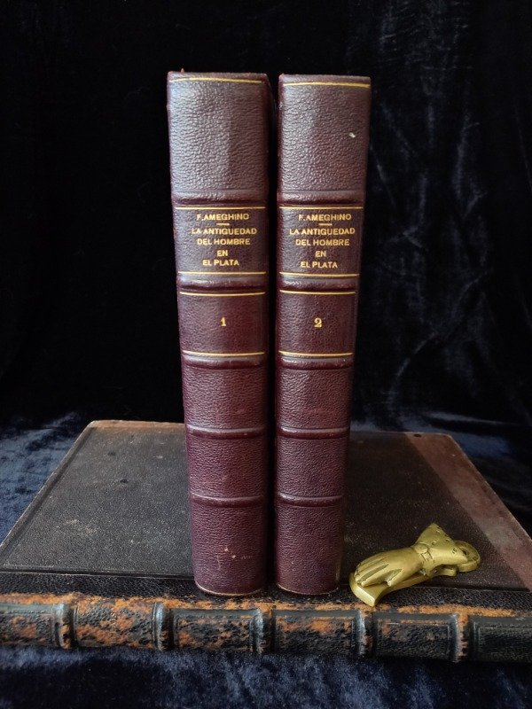 Producto - La antiguedad del hombre en el Plata - Florentino Ameghino 1917