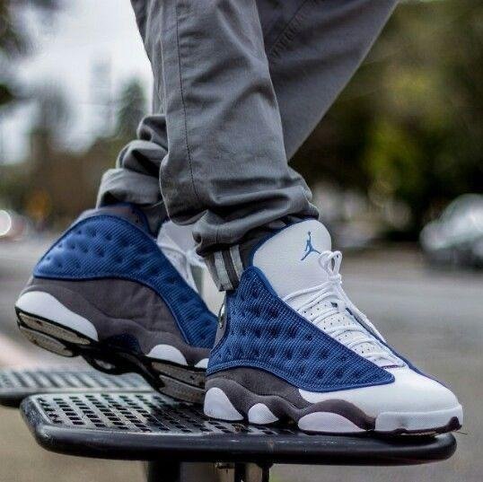Producto - JORDAN 13 AZUL Y GRIS