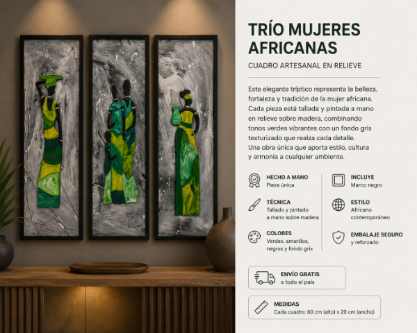 Producto - Trio Mujeres africanas