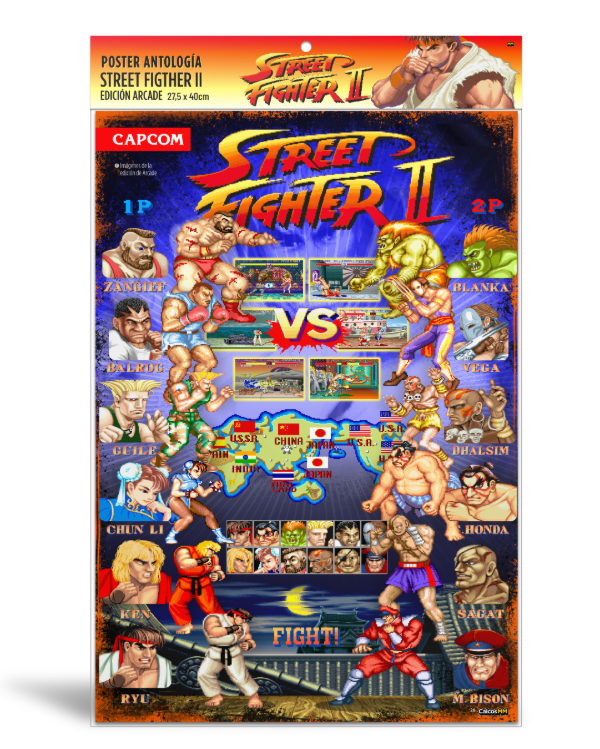 Producto - Poster / Street Figther 2