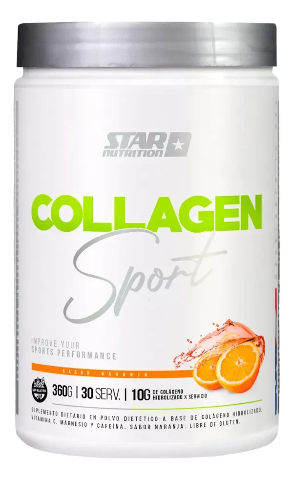 Producto - Collagen SPORT Naranja 360 Gr en polvo - 0