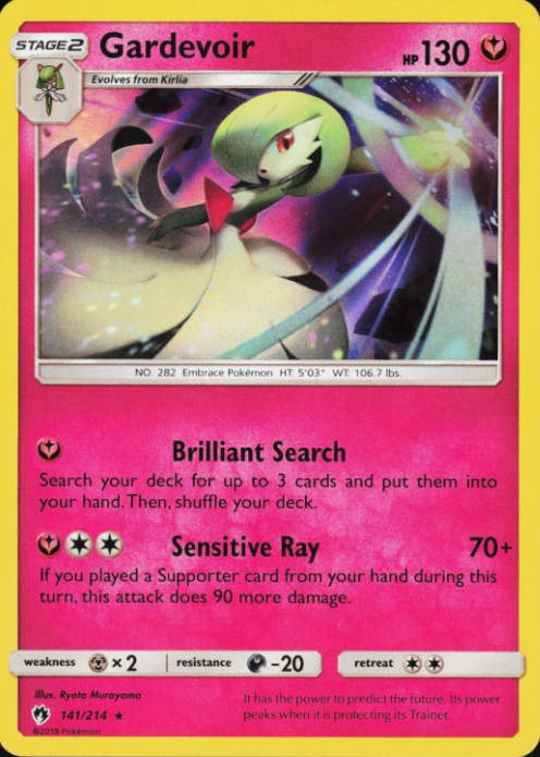 Producto - Gardevoir - 141/214 - Lost Thunder - Holo