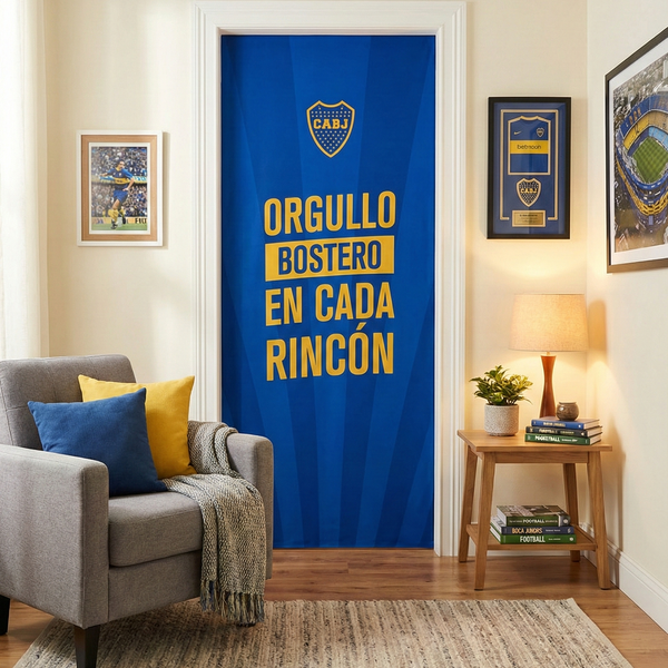 Producto - Cortina de tela para puerta instalacion sencilla sin perforar paredes