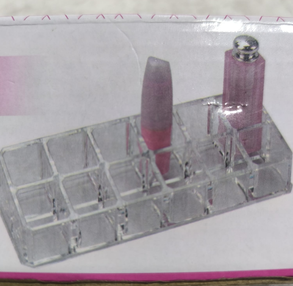Producto - Organizador de maquillaje acrilico 12 divisorios 17.5cm - 2