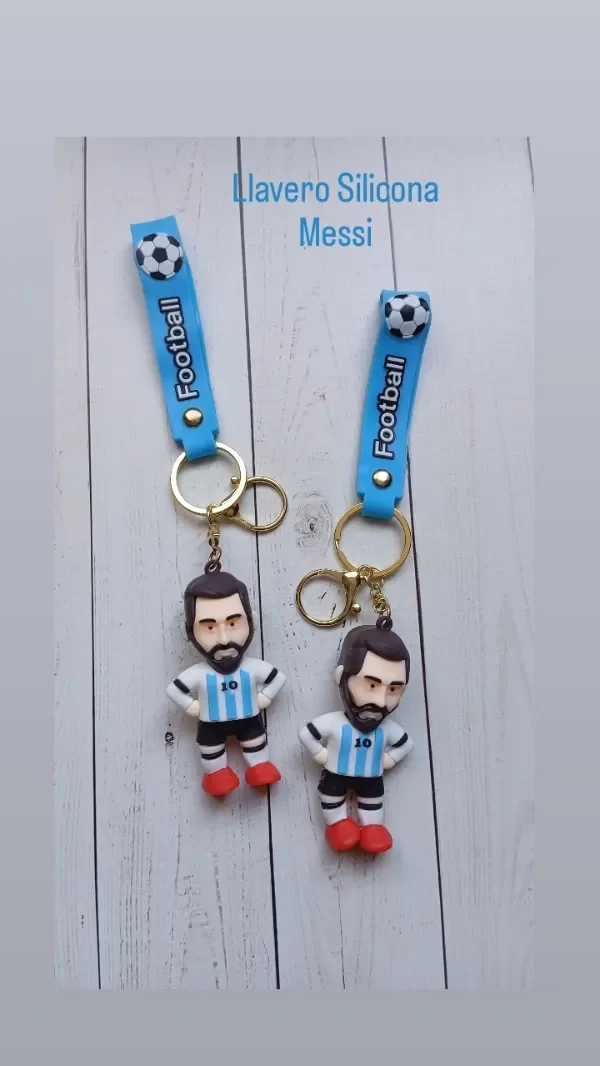 Producto - LLAVERO SILICONA MESSI