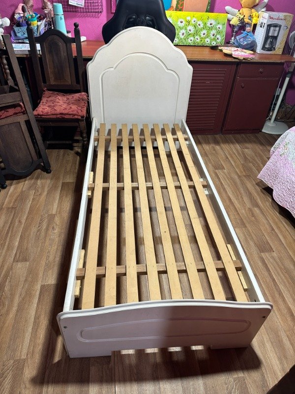 Producto - CAMA LAQUEADA 1 PLAZA 80cm MIN DET #11985