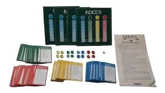Producto - Indicios Juego De Mesa Edukit 1989