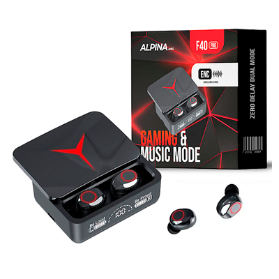 Producto - Auriculares inalámbricos Alpina TWS F40 Pro